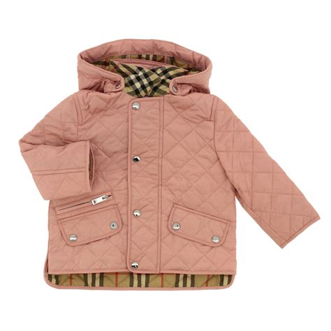 baby pink burberry jacket|Burberry baby sale outlet.